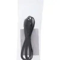 Кабель питания сетевой для светильников, разъем L/N, 180 см, черный