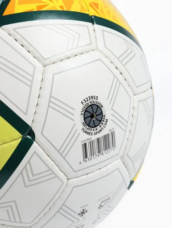 Футбольный мяч TORRES Training, F323955, ручная сшивка, 32 панели, р. 5, PU