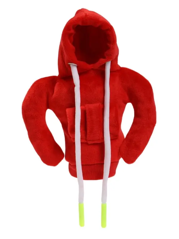 Чехол на рычаг коробки передач &laquo;Худи&raquo; красный