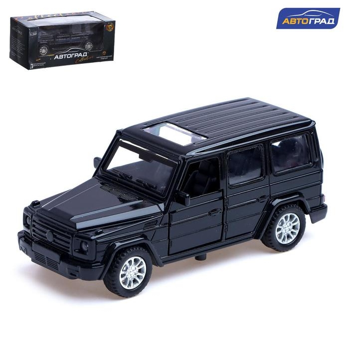 Машина «Внедорожник», инерция, световые и звуковые эффекты, 1:32, цвет чёрный Машина «Внедорожник», инерция, световые и звуковые эффекты, 1:32, цвет чёрный