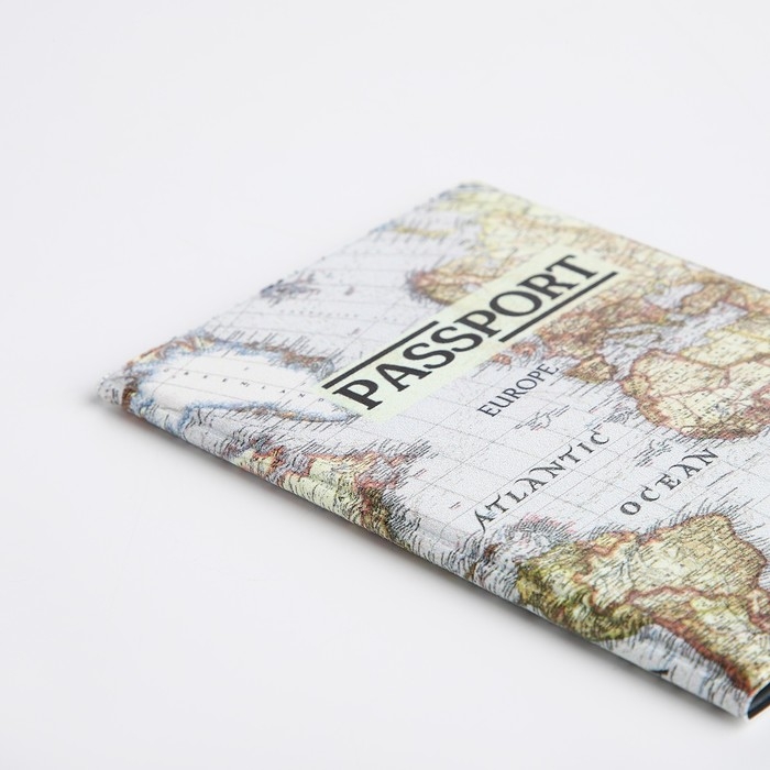 Обложка для паспорта, цвет белый Обложка для паспорта, цвет белый