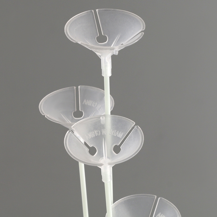 Стойка для воздушных шаров на 8 шаров, высота 80 см, розовая Стойка для воздушных шаров на 8 шаров, высота 80 см, розовая