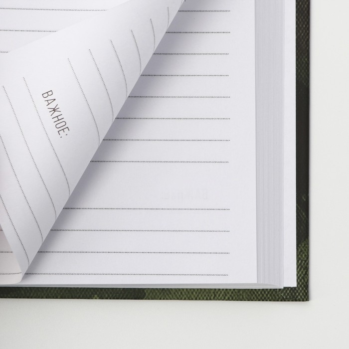 Ежедневник в твердой обложке А5, 160 л «Зеленый» Ежедневник в твердой обложке А5, 160 л «Зеленый»