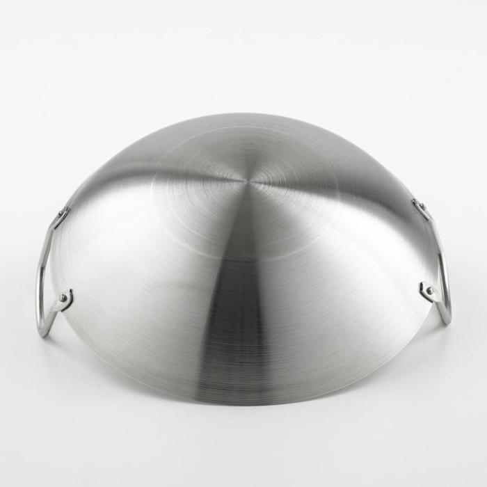 Сковорода-Wok Hanna Knövell из нержавеющей стали Chief, d=28 см Сковорода-Wok Hanna Knövell из нержавеющей стали Chief, d=28 см