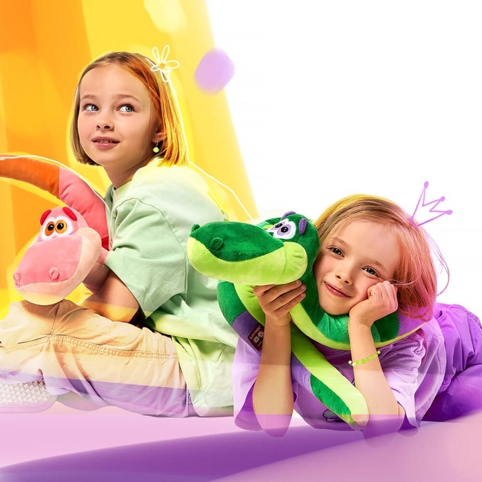 Новый год! Мягкая игрушка «Змея Лили», 130 см Новый год! Мягкая игрушка «Змея Лили», 130 см