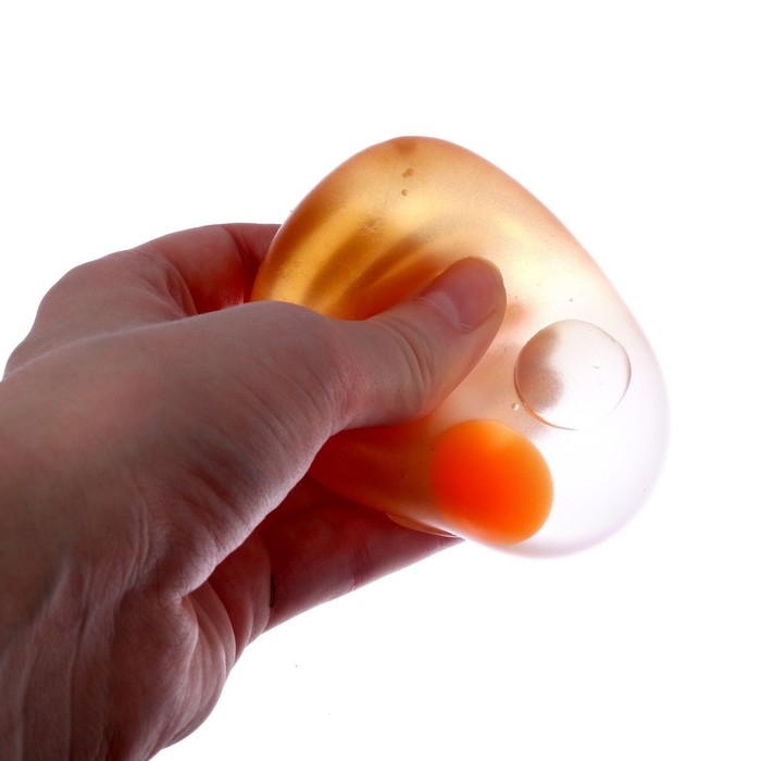 Мялка антистресс «Яичко», с жидкостью, цвета МИКС, в шоубоксе Мялка антистресс «Яичко», с жидкостью, цвета МИКС, в шоубоксе