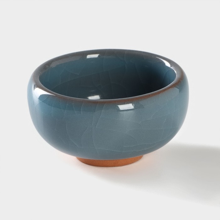 Пиала керамическая «Лунный камень», 35 мл, цвет МИКС Пиала керамическая «Лунный камень», 35 мл, цвет МИКС