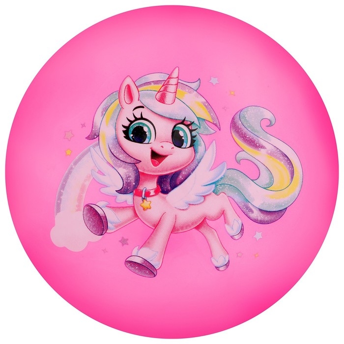 Мяч детский «Единорожка», d=22 см Мяч детский «Единорожка», d=22 см