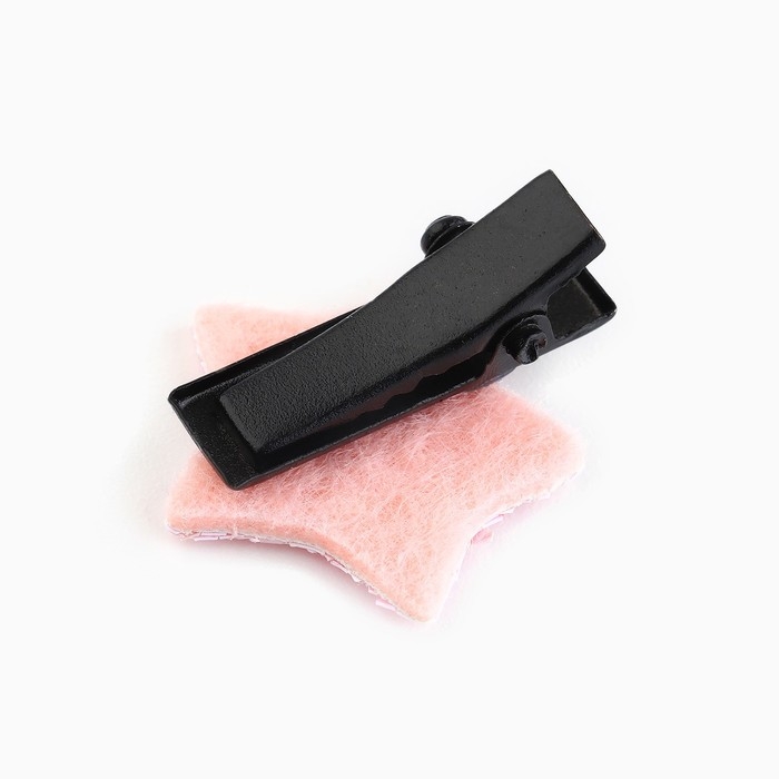 Заколка для волос, звезды, 4 шт, 2 см, Кошечка Мари