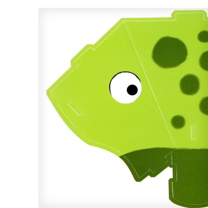 Набор для творчества создние 3D фигурки «Трицератопс»