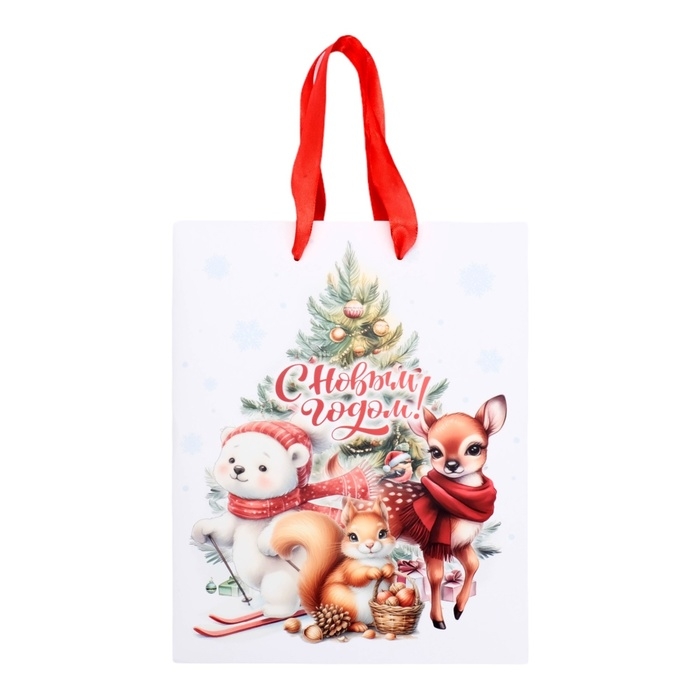 Пакет ламинированный «Зверята», MS 18 × 23 × 10 см Пакет ламинированный «Зверята», MS 18 × 23 × 10 см