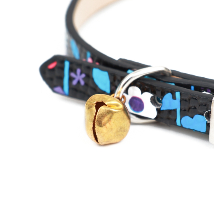 Ошейник рельефный с цветочным принтом, 30 х 1 см, микс цветов Ошейник рельефный с цветочным принтом, 30 х 1 см, микс цветов