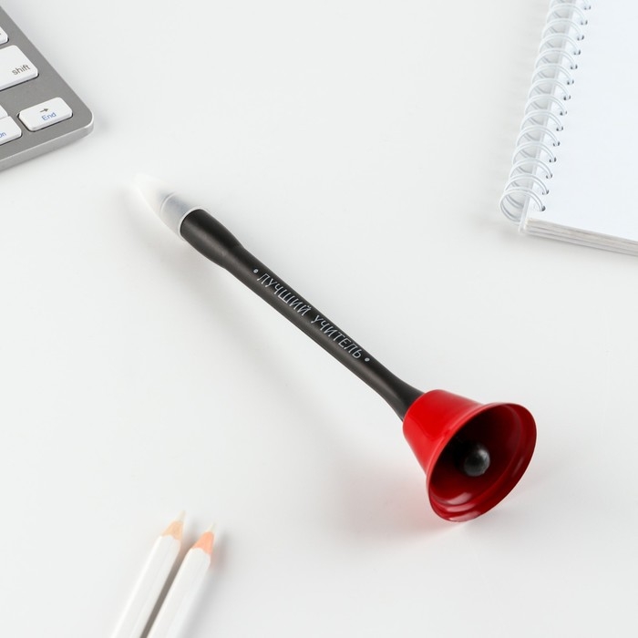 Подарочный набор «Дорогому учителю»: ежедневник и ручка-колокольчик (шариковая, синяя паста, 1 мм) Подарочный набор «Дорогому учителю»: ежедневник и ручка-колокольчик (шариковая, синяя паста, 1 мм)