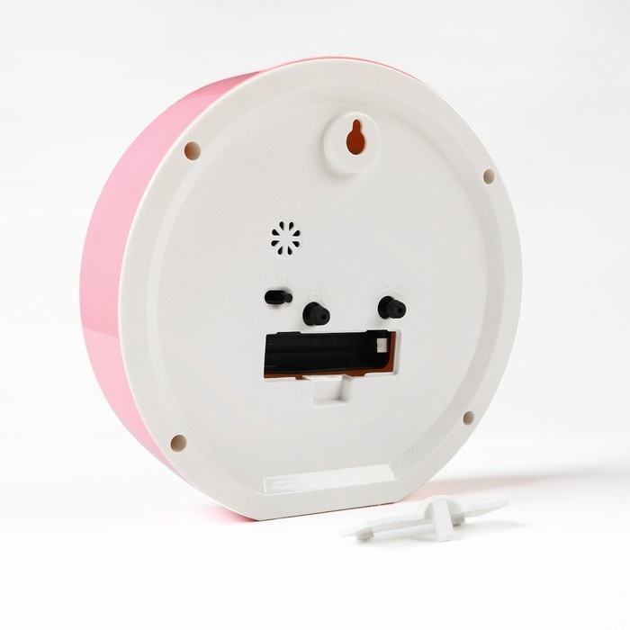 Часы - будильник настольные Часы - будильник настольные "Время для счастья", дискретный ход, d-15 см, 16.5 х 16.5 см, АА