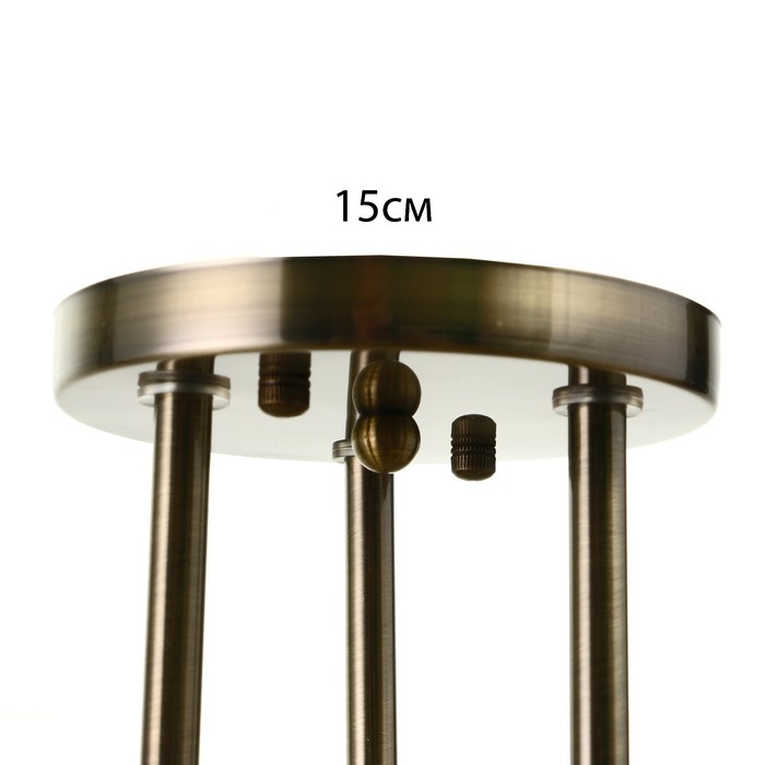 Люстра Люстра "Аста" 3хЕ27 40Вт бронза 65х65х26 см BayerLux