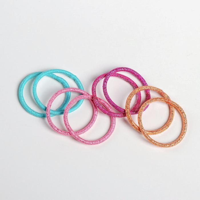 Резинки для волос «Время мечтать», 30 шт, микс Резинки для волос «Время мечтать», 30 шт, микс