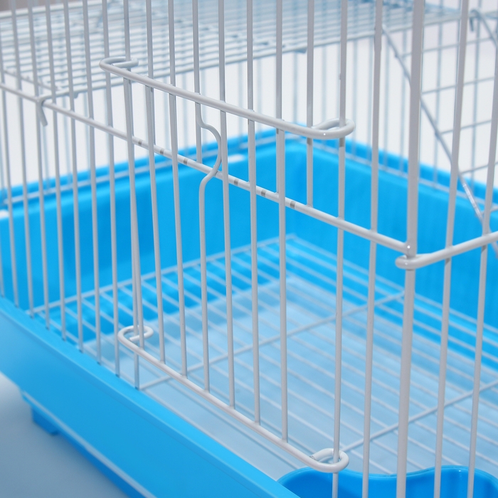 Клетка для грызунов с наполнением RT-3, 30 х 23 х 39 см, голубая (фасовка 12 шт) Клетка для грызунов с наполнением RT-3, 30 х 23 х 39 см, голубая (фасовка 12 шт)