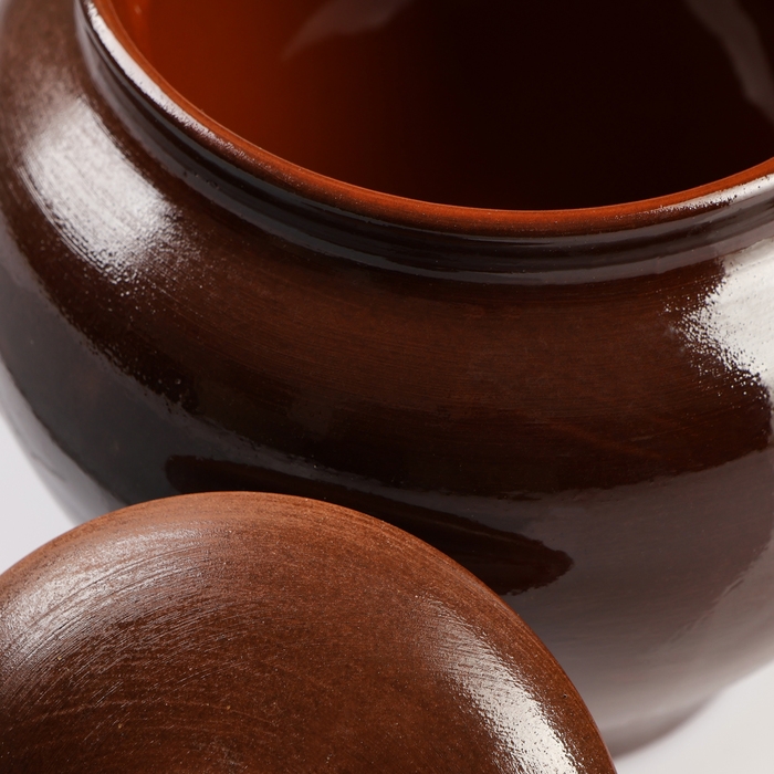 Горшок для запекания  Горшок для запекания "Русский" 0,7л / 14х14см, былина