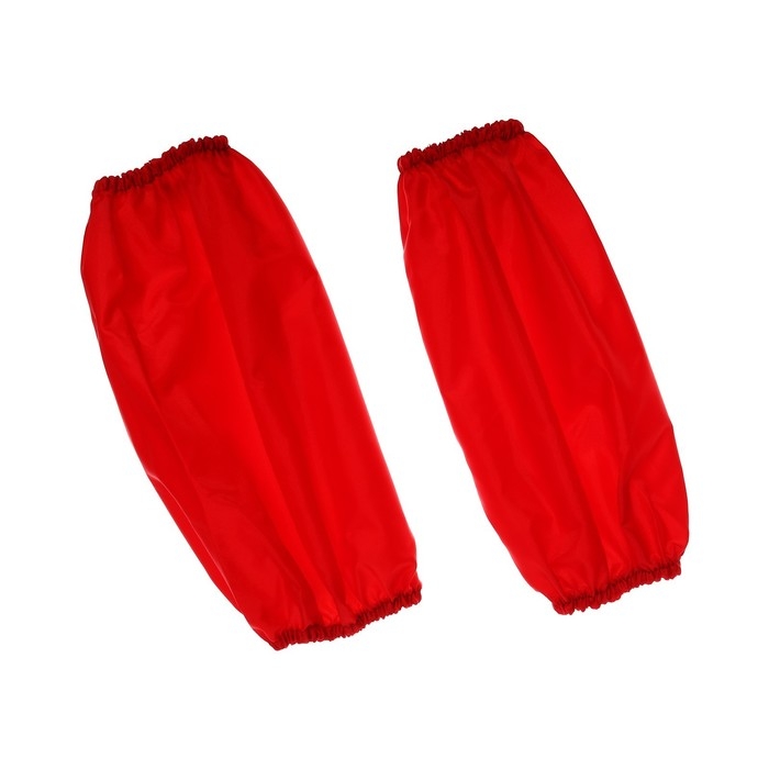 Фартук для труда + нарукавники, 490 х 390/250 х 160 мм, размер S (рост 116-146), Calligrata, Фартук для труда + нарукавники, 490 х 390/250 х 160 мм, размер S (рост 116-146), Calligrata, "Стандарт", красный