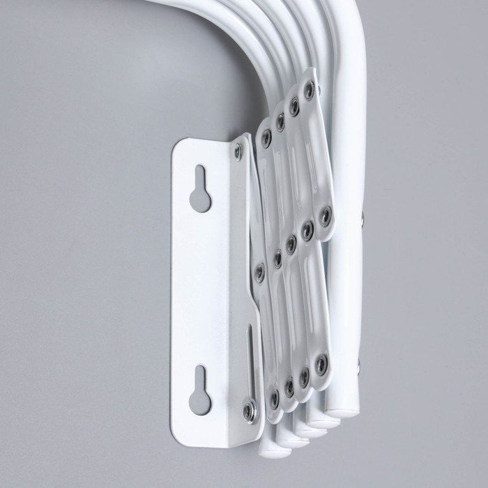 Сушилка для белья настенная, 45 см, цвет белый Сушилка для белья настенная, 45 см, цвет белый