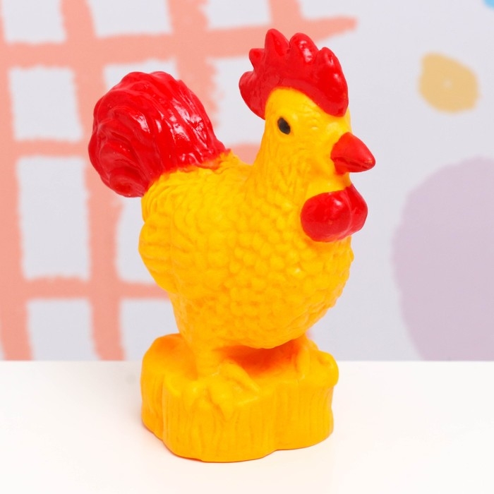 Набор игрушек - пищалок для купания в ванне  Набор игрушек - пищалок для купания в ванне "Животные" 10 шт, резиновые, 10 см