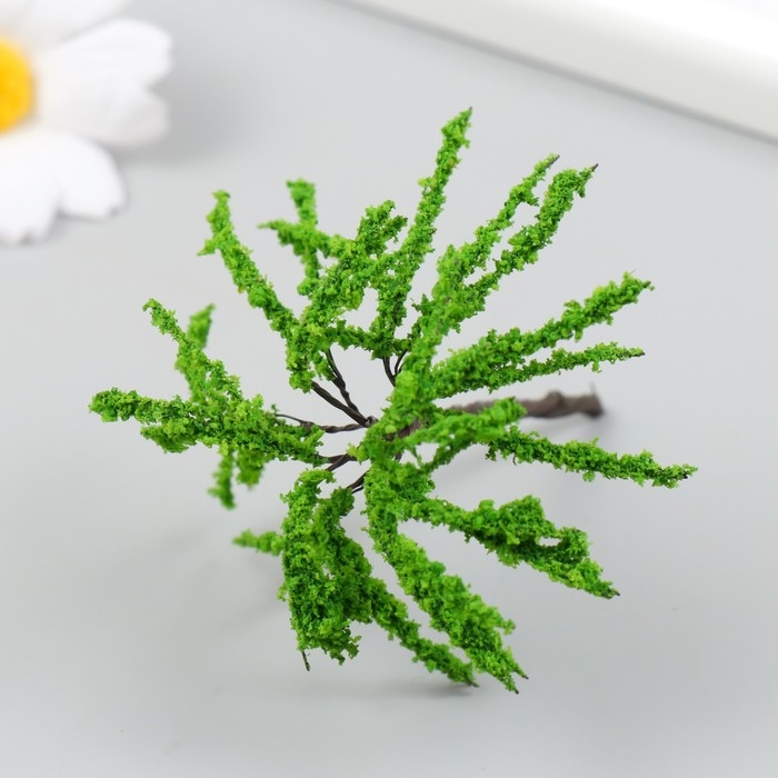 Искусственное растение для творчества пластик "Ива" 3х6 см