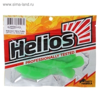 Виброхвост Helios Chubby Electric green, 9 см, 5 шт. (HS-4-007)