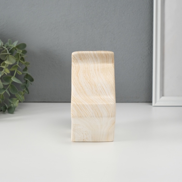 Копилка керамика Копилка керамика "Свинья с пустым животом" под дерево 16х6,6х13,5 см