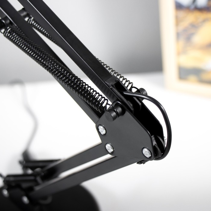 Настольная лампа Санлайт LED 4Вт USB 3000-6000K черный 14,5х16х58 см