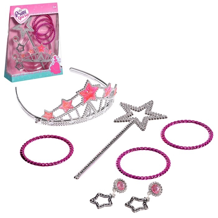 Набор украшений «Маленькая волшебница», 5 предметов Набор украшений «Маленькая волшебница», 5 предметов