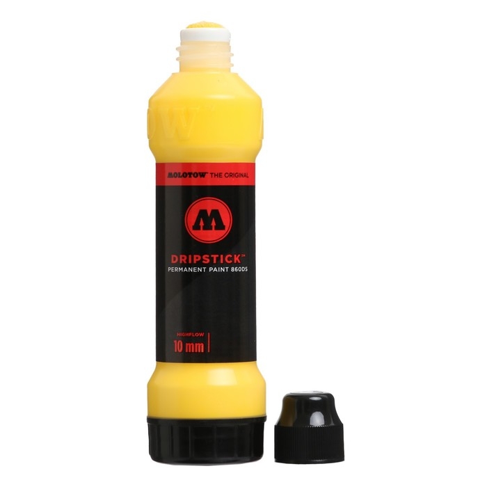 Molotow Маркер Dripstick 860001 желтый 10мм 70мл Molotow Маркер Dripstick 860001 желтый 10мм 70мл