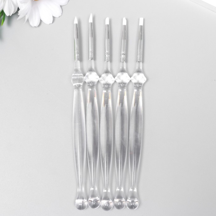 Инструменты для моделирования и придания формы набор 5 шт акрил, резина 16 см Инструменты для моделирования и придания формы набор 5 шт акрил, резина 16 см