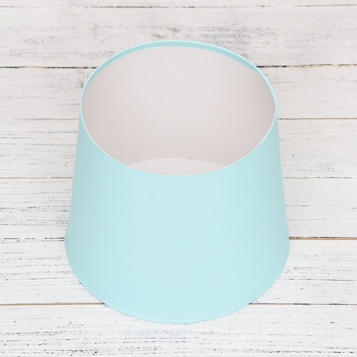 Набор коробок 3в1 Обратный конус  Набор коробок 3в1 Обратный конус "Бирюза",морская волна без крышек 20*19,5*24-10,5*15*14,5