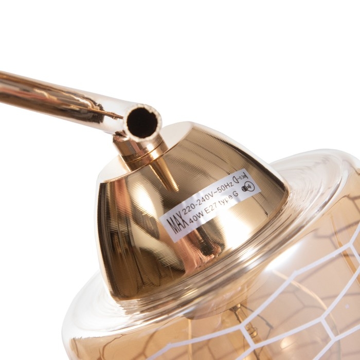 Люстра Люстра "Кейти" 2х60Вт Е27 Золото 48х15х28см