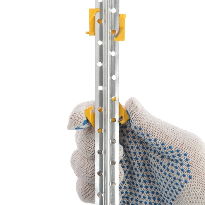 Крепления для штукатурных маяков ТУНДРА, 25 штук Крепления для штукатурных маяков ТУНДРА, 25 штук