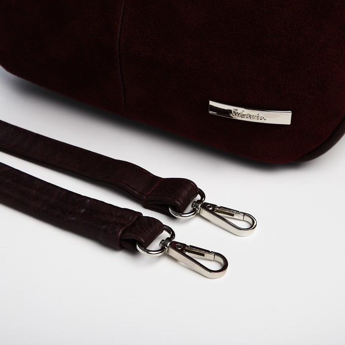 Сумка-мешок на молнии, цвет бордовый Сумка-мешок на молнии, цвет бордовый