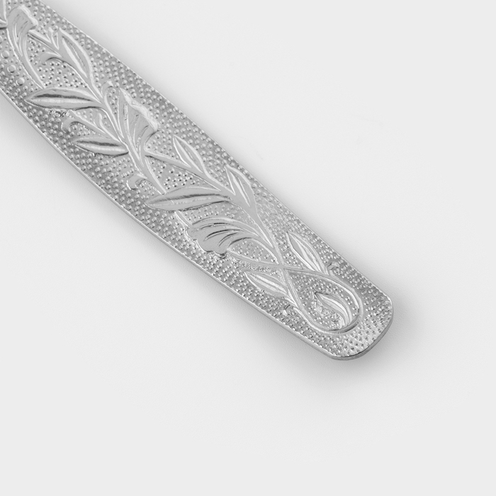 Ложка столовая «Уралочка», длина 19,5 см, толщина 2 мм, цвет серебряный Ложка столовая «Уралочка», длина 19,5 см, толщина 2 мм, цвет серебряный