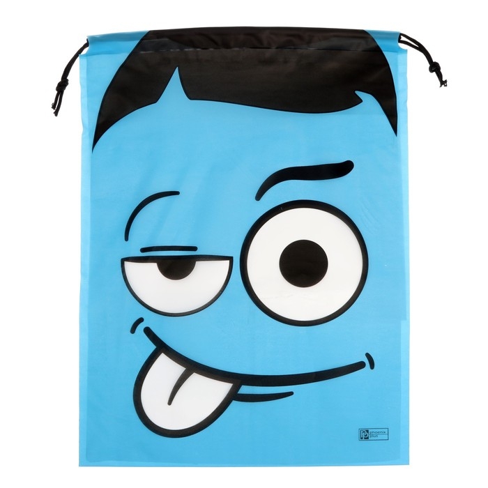 Мешок для обуви 480 х 360 мм, Феникс  Мешок для обуви 480 х 360 мм, Феникс "Мимика"