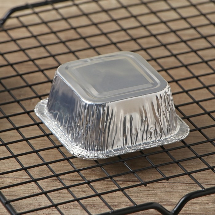 Набор форм для выпечки из фольги Доляна, 90 мл, 7,5×3 см, 50 шт Набор форм для выпечки из фольги Доляна, 90 мл, 7,5×3 см, 50 шт