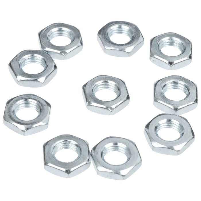 Контргайка оси 8 мм, цвет серебристый Контргайка оси 8 мм, цвет серебристый