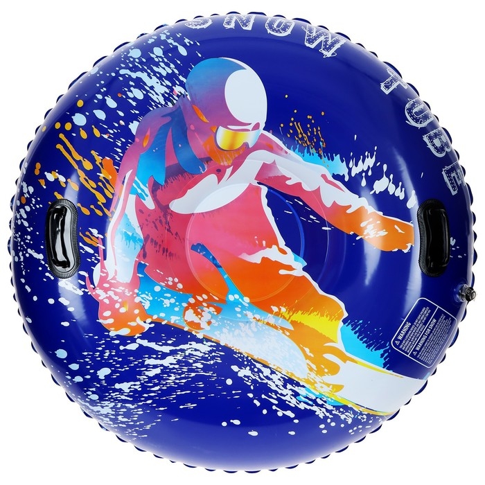 Тюбинг бескамерный надувной Winter Star, d=120 см Тюбинг бескамерный надувной Winter Star, d=120 см