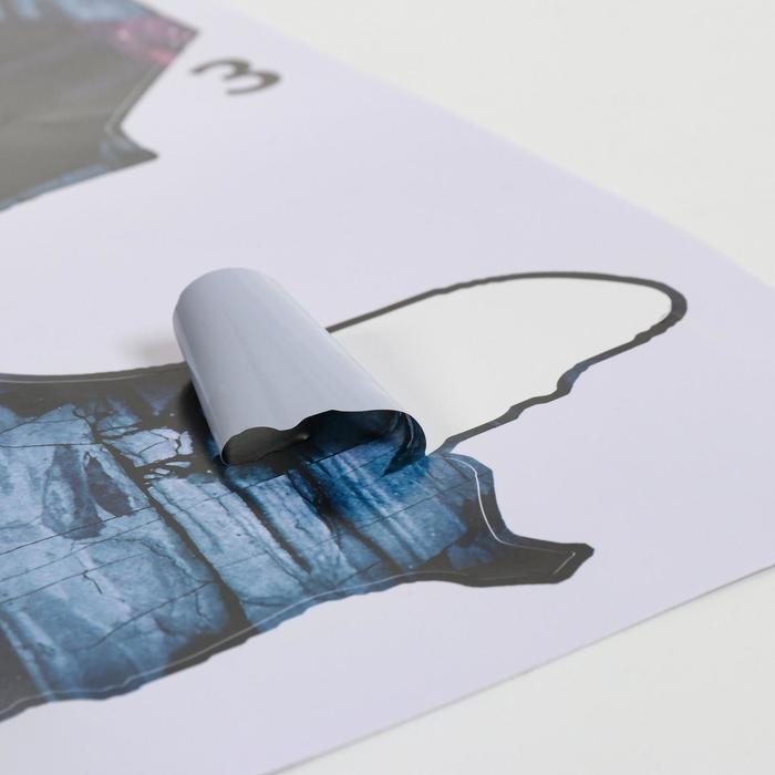 Наклейка 3Д интерьерная Космос 90*60см Наклейка 3Д интерьерная Космос 90*60см