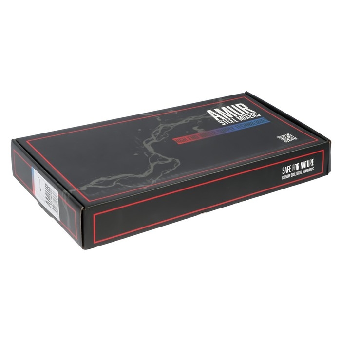 Смеситель для кухни  Смеситель для кухни "АМУР" BY2021-А ВК, однорычажный, высокий излив, черный