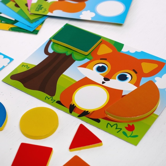 Мозаика с шаблонами «Животные мира» Мозаика с шаблонами «Животные мира»