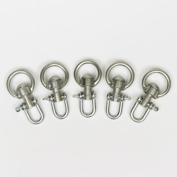 Вертлюг со скобой, большой (длина-9 см, ширина-4,5 см) Вертлюг со скобой, большой (длина-9 см, ширина-4,5 см)