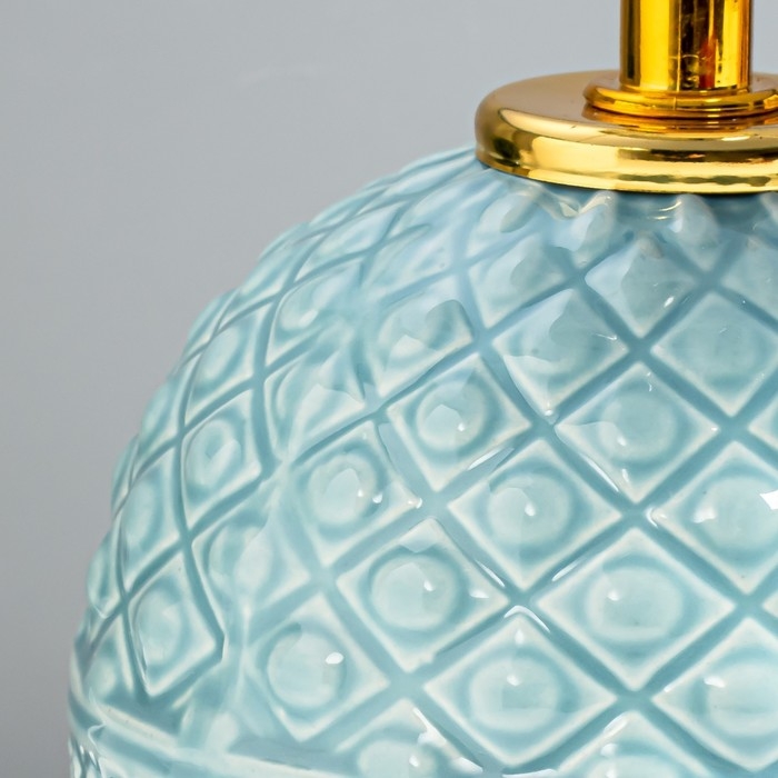 Настольная лампа Настольная лампа "Антеро" E14 40Вт зеленый 15х15х29 см RISALUX