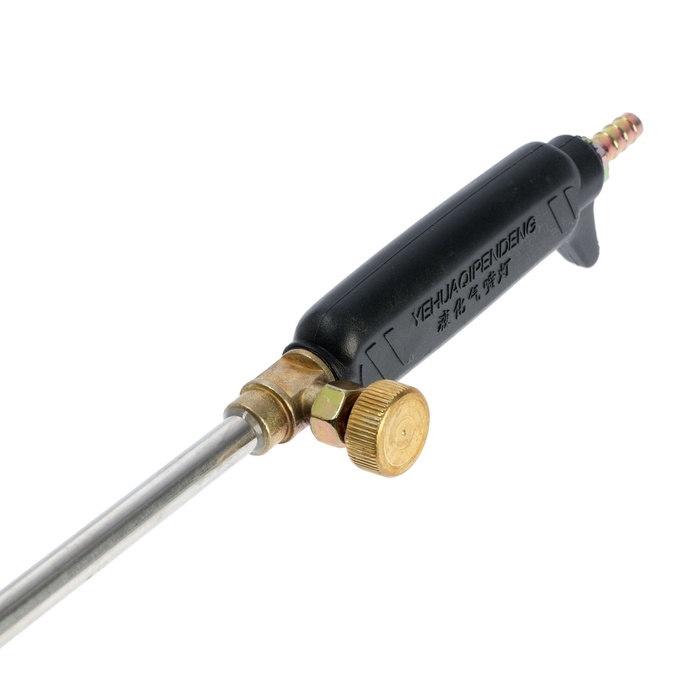 Горелка кровельная газовоздушная ТУНДРА, 510 мм, d=35 мм, 1300 °C, вентиль Горелка кровельная газовоздушная ТУНДРА, 510 мм, d=35 мм, 1300 °C, вентиль