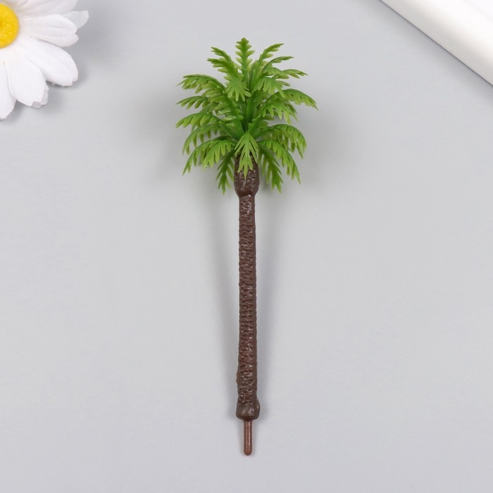 Искусственное растение для творчества пластик Искусственное растение для творчества пластик "Пальма" 11 см