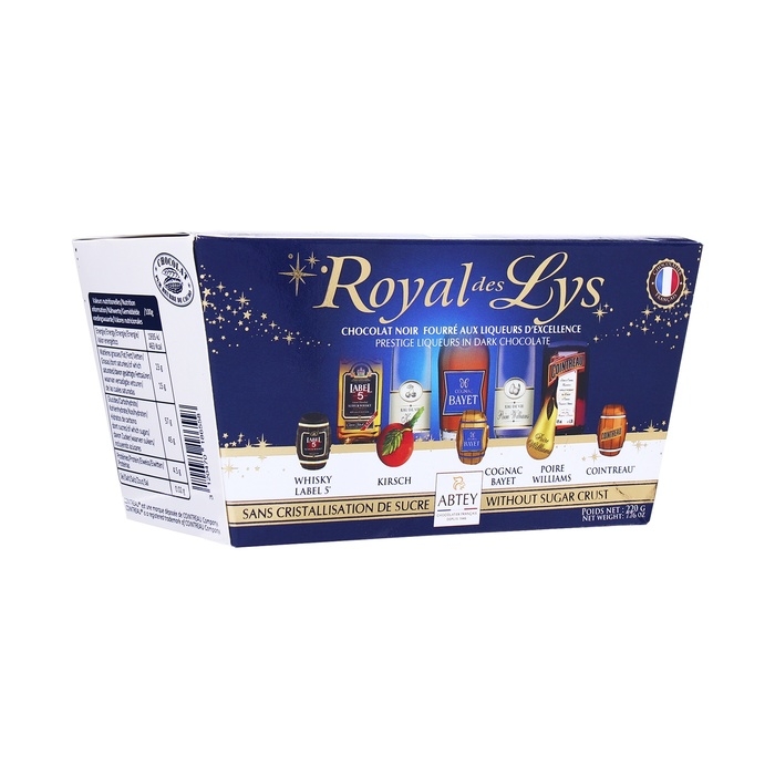 Новый год. Шоколад фигурный ROYAL DES LYS, с ликёрной начинкой, 13 г Новый год. Шоколад фигурный ROYAL DES LYS, с ликёрной начинкой, 13 г