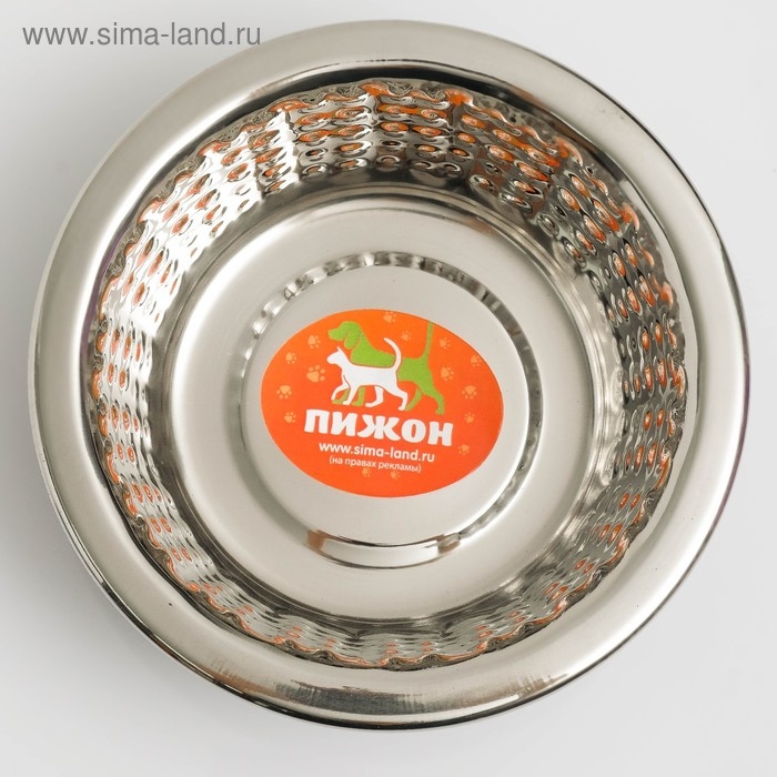 Миска с рельефом, 240 мл, черная